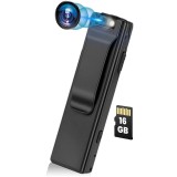 Cumpara ieftin Body camera corporala iUni M8, 16GB, Reportofon, Detectie Miscare, Lentila rotativa 90&deg;