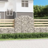 Cumpara ieftin Coș gabion arcuit, 150x50x140/160 cm, fier galvanizat