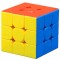 Cub rubic 3x3, puzzle de logica, fara stickere, multicolor