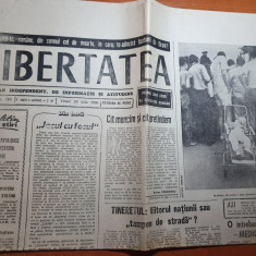 libertatea 20 iulie 1990-evolutia preturilor pe piata taraneasca