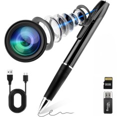 Pix Camera Spion WiFi Full HD 1080P 8GB, Wi-FI, Mini Camera Ascunsa in Pix, Detectie Miscare, Streaming Live, Control Remote Aplicatie Mobila, Pix Fun