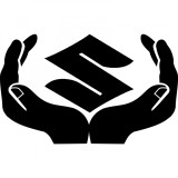 Sticker In My Hands Is SUZUKI