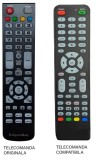 Telecomanda compatibila TV Kruger&amp;Matz KM0232 /KM0248 /KM0250 /KM0255UHD /KM0265UHD cod ER 9448 (448), Oem