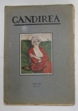 GANDIREA , ANUL III , NR. 1 - 2 , 5 SI 20 MAI , 1923 *PREZINTA HALOURI DE APA