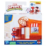 Set de joaca cu figurina, Spidey, Pizza Parlor, F8360