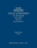 Cello Concerto in D Major, Hob.Viib: 2: Study Score