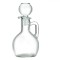 Recipient Sticlă Ulei, Capacitate 170ml, Transparent, Cu M&acirc;ner și Capac Rotund