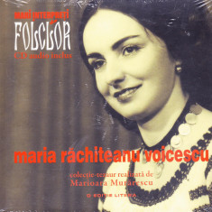 CD Populara: Mari interpreti de folclor - Maria Rachiteanu Voicescu ( SIGILAT )