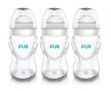 Set Biberoane cu gura larga Advanced Plus, 3x250ml, PUR