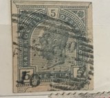 Timbre Austroungaria 5 Heller