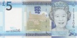 Banncota Jersey 5 Pounds (2010) - P33 UNC