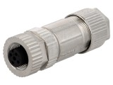 Mufă M12 5 pini mamă IP67 pe cablu