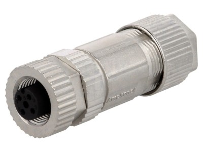 Conector M12 mamă IP67, 5 pini foto