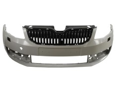 Bara fata Skoda Octavia 3 (5e), 01.2013-05.2017, cu locas pt spalator; grunduit; cu grila, Aftermarket