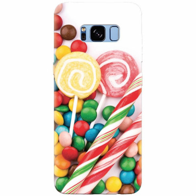 Husa silicon pentru Samsung S8 Plus, Sweet Colorful Candy foto