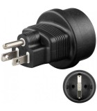Adaptor priza Schuko - Japonia / USA Goobay