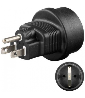 Adaptor priza Schuko - Japonia / USA Goobay foto