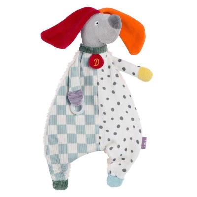Jucarie cu inel pentru suzeta - Catelus NATUR PlayLearn Toys foto