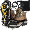 Crampoane Anti-Alunecare Trizand XL (44-47) - Ghete iarna, Drumetii, Alpinism, 19 Dinti Metalici