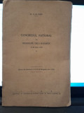 Congresul National de Geografie de la Bazargic 27-30 mai 1939, extras din buletinul SRR tom LVIII