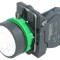 Comutator cu apăsare 22mm 1 NO Alb