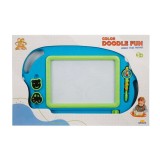 Tabla magnetica pentru desen, Edu Sun, 38.5 x 22 cm, Albastru