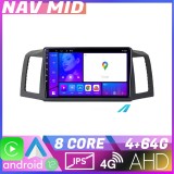 Navigatie Jeep Grand Cherokee 2008-2010 Android 12 GPS 4GB RAM 64GB CarPlay