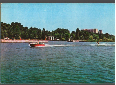 CPI B 12057 CARTE POSTALA - MAMAIA. SCHI NAUTIC PE SIUTGHIOL foto