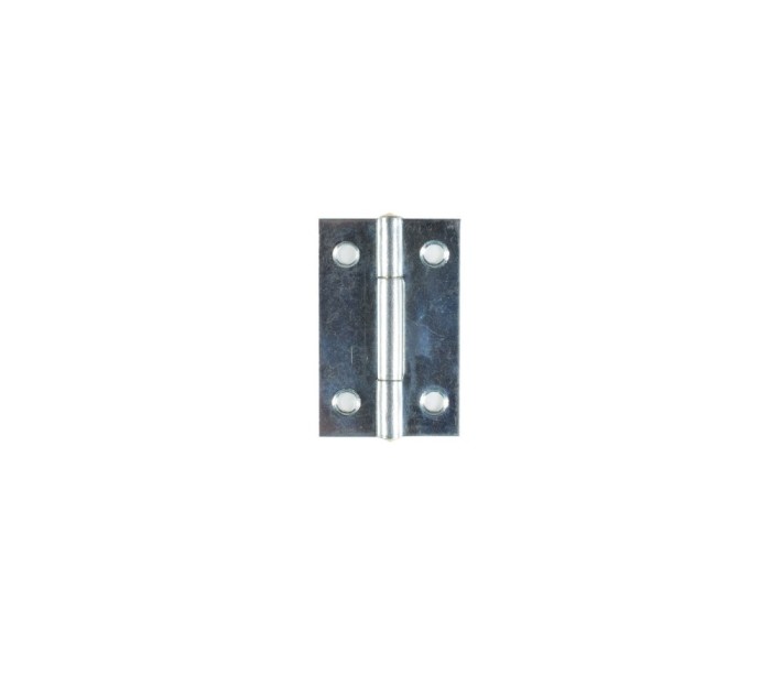 Balama cu aripi plane, pentru mobila, din tabla zincata, 40 x 26 mm
