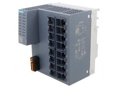 Switch Ethernet 16 Porturi 24VDC RJ45 foto