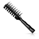 Cumpara ieftin Perie coafat cu peri rari - EUROSTIL - Neagra