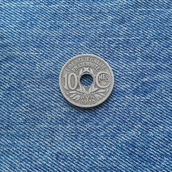 10 Centimes 1925 Franta
