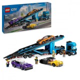 LEGO Camion transportor de masini sport Quality Brand