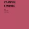 Journal of Vampire Studies: Vol. 2, No. 2 (2022)