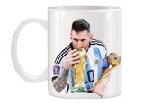 Cana alba ceramica personalizata Lionel Messi, INOVATIX&reg;. 330ml, Oem
