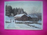 HOPCT 8809 CP PEISAJ DE IARNA- PICTURA - EUROPA-NECIRCULATA