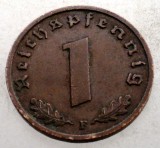 2.453 GERMANIA 1 REICHSPFENNIG 1937 F, Europa, Bronz