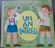 Un an &icirc;ntreg Victor Eftimiu ilustratii CLELIA OTTONE TONE