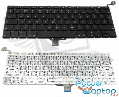 Tastatura Laptop Apple MacBook A1342 2009 layout UK fara rama enter mare foto