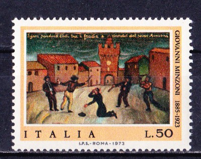 TSV$ - 1973 MICHEL 1414 ITALIA MNH/** LUX foto