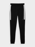 Pantaloni jogger de trening pentru băieți - negri, 4F Sportswear