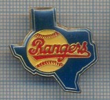 AX 493 INSIGNA SPORTIVA - RANGERS-TEXAS RANGERS-ECHIPA PROFESIONISTA DE BASEBALL