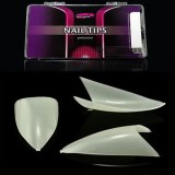 Cumpara ieftin Sharp Natural, mix 1-10 - unghii false Inginails, cutie 100 buc.