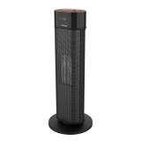 Radiator ceramic cu umidificare Heinner HCH-LH2000BK, 2000 W, Functie umidificare, Display LED, Control touch, Telecomanda, Fucntie ECO, Oprire automa