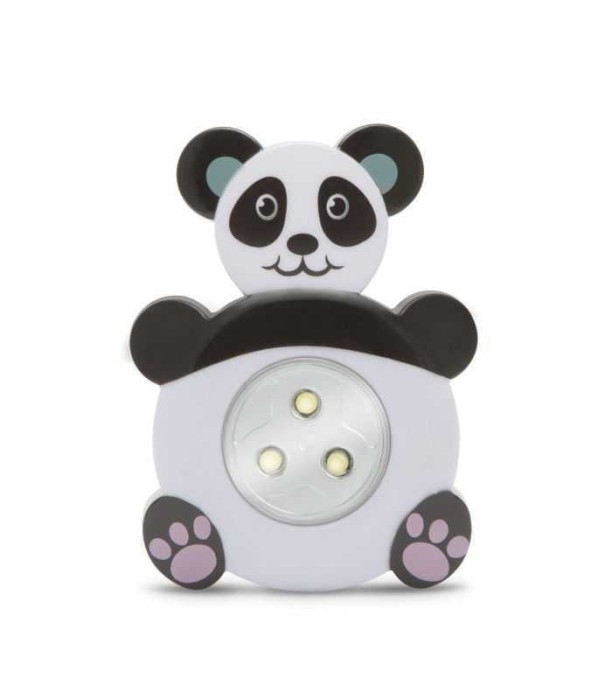 Lampa cu LED de veghe decorativa Panda cu buton 20273D Phenon