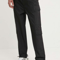 HUGO pantaloni barbati, culoarea negru, drept, 50511164