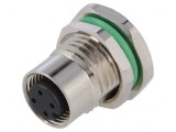 Soclu M12 THT IP67 250V 3 PIN Mamă CANopen