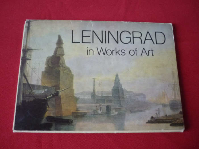 SET CARTI POSTALE LENINGRAD &quot;REPRODUCERI DE ARTA&quot; (16 BUC.)