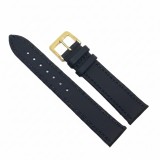 Cumpara ieftin Curea Ceas &bdquo;Obsidian Classic&rdquo; 2A1 &ndash; Piele Naturală Neagră cu Cusătură Asortată