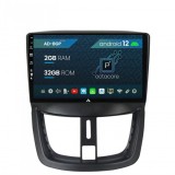 Cumpara ieftin Navigatie Peugeot 207, Android 12, P-Octacore 2GB RAM + 32GB ROM, 9 Inch - AD-BGP9002+AD-BGRKIT263